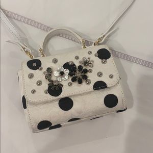 Dolce & Gabbana Mini Polka Dot Bag! Like New!
